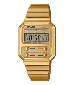 Casio A100WEG-9ADF Vintage Gold-tone Stainless Steel Watch