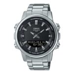 Casio Analog Digital Combination Stainless Steel Men's Watch AMW-880D-1AVDF