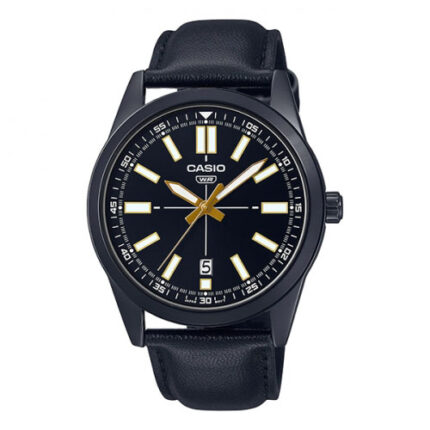 Casio Analog Dial Watch For Men MTP-VD02BL-1EUDF