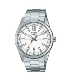 Casio Analog Stainless Steel Watch For Men MTP-VD02D-7EUDF