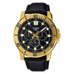 CASIO Analog Black Dial Men's Watch MTP-VD300GL-1EUDF