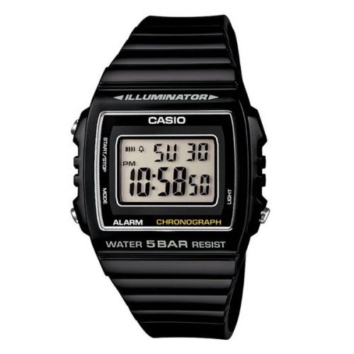 Casio W-215H-1AVDF Illuminator Digital Resin Belt Watch