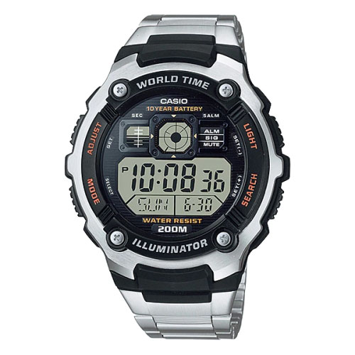 CASIO Digital Sports youth Watch AE 2000WD-1AVDF