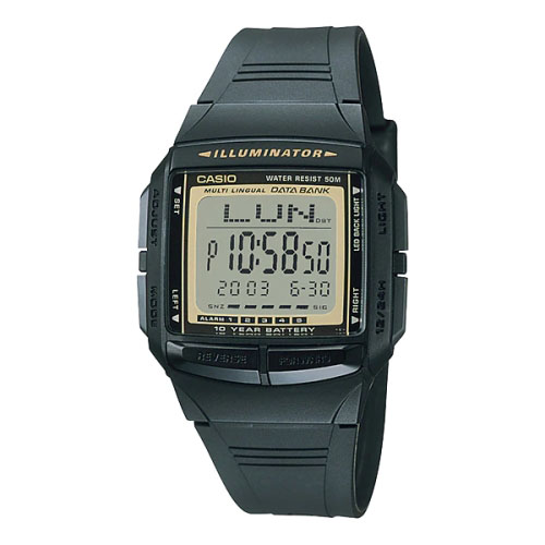 Casio Digital Databank Watch For Men DB-36-9AVDF