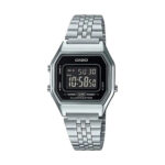 Casio Digital Dial Ladies Chain Watch LA680WA-1BDF