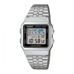CASIO Vintage World Time Digital Dial Gent's Watch A500WA-1