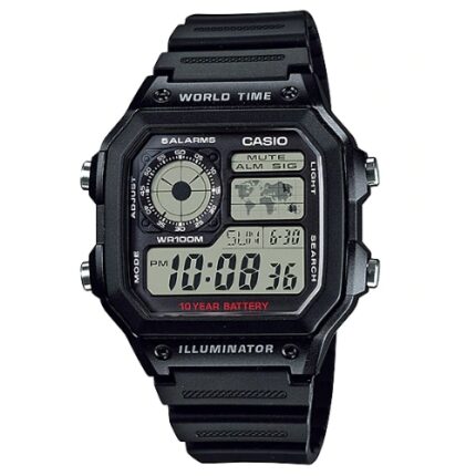 Casio Watch For Men AE-1200WH-1AVDF